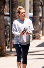 HILARY DUFF Out for a Coffee in Studio City 05/28/2018