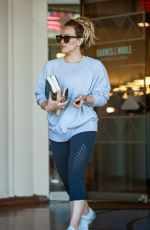 HILARY DUFF Out for a Coffee in Studio City 05/28/2018