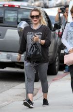 HILARY DUFF Out for Lunch in Los Angeles 05/26/2018