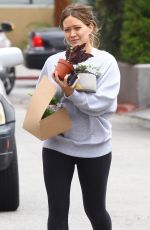 HILARY DUFF Out Shopping in Los Angeles 05/12/2018