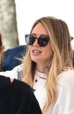 HILARY DUFF Shopping at Farmers Market in Studio City 04/29/2018