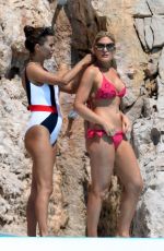 HOFIT GOLAN and VICTORIA BONYA in Swimsuit at Hotel Du Cap Eden-roc in Antibes 05/10/2018