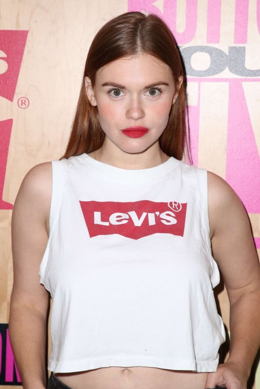 HOLLAND RODEN at Levi’s 501 Day Celebration Party in Los Angeles 05/16/2018