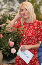 HOLLY WILLOGHBY at Chelsea Flower Show in London 05/21/2018