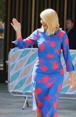 HOLLY WILLOUGHBY at ITV Studios in London 05/08/2018