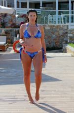 IMOGEN THOMAS in Bikini at a Pool in Magnisia 05/29/2018