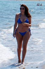 IMOGEN THOMAS in Bikini on the Beach in Marbella 05/24/2018