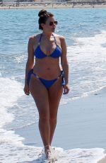 IMOGEN THOMAS in Bikini on the Beach in Marbella 05/24/2018