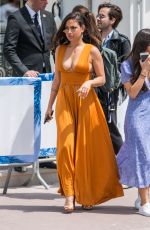 INANNA SARKIS Out at Croisette in Cannes 05/10/2018