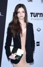 INDIA EISLEY at Turner Upfront Presentation in New York 05/16/2018