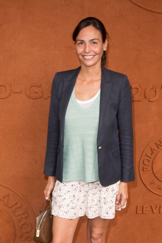 INES SASTRE at Village at Roland Garros in Paris 05/28/2018