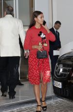 IRINA SHAYK Leaves Her Hotel in Cannes 05/11/201
