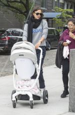 IRINA SHAYK Out and About in New York 05/18/2018