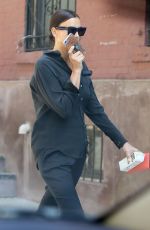 IRINA SHAYK Out and About in New York 05/21/2018
