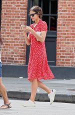 IRINA SHAYK Out and About in New York 05/23/2018
