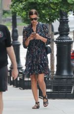 IRINA SHAYK Out Shopping in New York 05/26/2018