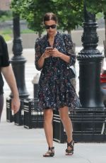 IRINA SHAYK Out Shopping in New York 05/26/2018