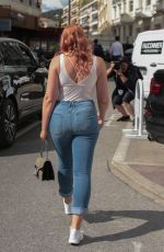 ISKRA LAWRENCE in Jeans Out in Cannes 05/14/2018