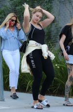 ISKRA LAWRENCE Leaves a Gym in West Hollywood 05/04/2018