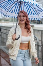 ISKRA LAWRENCE Out on Croisette in Cannes 05/13/2018