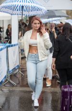 ISKRA LAWRENCE Out on Croisette in Cannes 05/13/2018