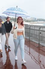 ISKRA LAWRENCE Out on Croisette in Cannes 05/13/2018