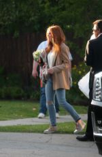 ISLA FISHER Arrives on the Set The Starling in Studio City 05/21/2018