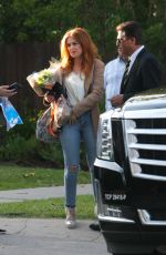 ISLA FISHER Arrives on the Set The Starling in Studio City 05/21/2018
