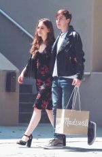 IZABELA VIDOVIC and Hayden Byerly Out Kissing in Los Angeles 05/29/2018