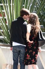 IZABELA VIDOVIC and Hayden Byerly Out Kissing in Los Angeles 05/29/2018