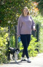 JACQUELINE JOSS Out with Her Dog in London 05/17/2018