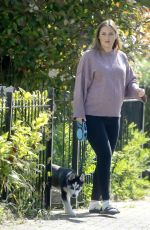 JACQUELINE JOSS Out with Her Dog in London 05/17/2018