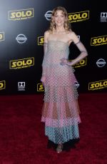 JAIME KING at Solo: A Star Wars Story Premiere in Los Angeles 05/10/2018
