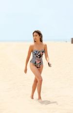 JAMIE CHUNG in Swimsuit at a Beach in Miami 05/22/2018