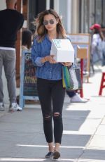 JAMIE CHUNG Out Shopping in Los Angeles 05/19/2018