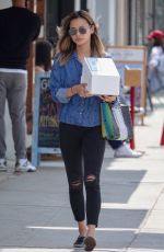 JAMIE CHUNG Out Shopping in Los Angeles 05/19/2018