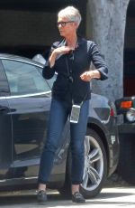 JAMIE LEE CURTIS Out and About in Beverly Hills 05/04/2018
