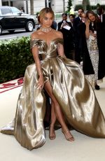 JASMINE SANDERS at MET Gala 2018 in New York 05/07/2018