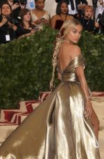 JASMINE SANDERS at MET Gala 2018 in New York 05/07/2018