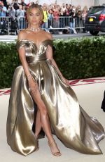 JASMINE SANDERS at MET Gala 2018 in New York 05/07/2018