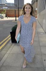 JAZMINE FRANKS Arrives Jennifer Metcalfes Baby Christening in Liverpool 05/20/2018