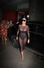 JELENA KARLEUSA Arrives at a Concert in Belgrade 05/24/2018