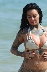 JEMMA LUCY in Bikini at a Beach in Cyprus 05/01/2018
