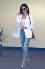 JENNA DEWAN in Ripped Jeans Out in Beverly Hills 05/03/2018