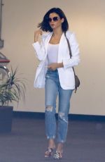 JENNA DEWAN in Ripped Jeans Out in Beverly Hills 05/03/2018