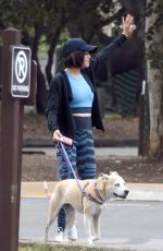 JENNA DEWAN Out with Her Dog in Studio City 05/23/2018