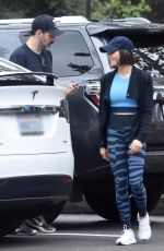 JENNA DEWAN Out with Her Dog in Studio City 05/23/2018