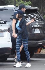 JENNA DEWAN Out with Her Dog in Studio City 05/23/2018