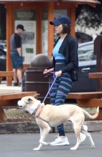 JENNA DEWAN Out with Her Dog in Studio City 05/23/2018