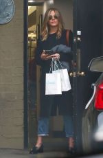 JENNIFER ANISTON Leaves a Hair Salon in Beverly Hills 05/21/2018